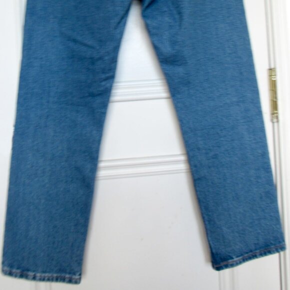 Levi's 501 Women Jeans, Mom, Blue,sz.W27 L26;Cotton,High Rise - Picture 5 of 6